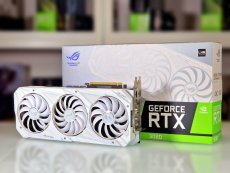 Karta graficzna ASUS ROG Strix GeForce RTX 3080 White OC Edition 10GB  • GWARANCJA 12M