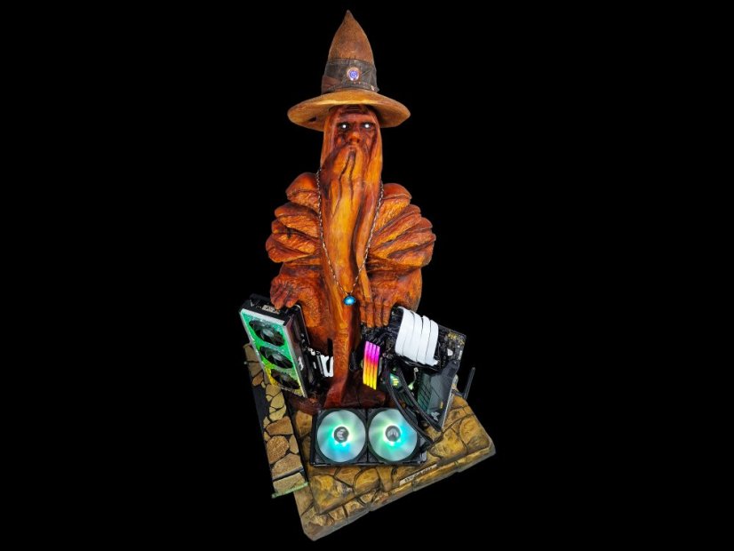 Gaming PC ART SET Wizard - GARANTIE 24M | Intel Core i7-12700 | RTX 3090 24 GB | 64 GB DDR5 | 2000 SSD | Razer Leviathan V2 X SoundBar