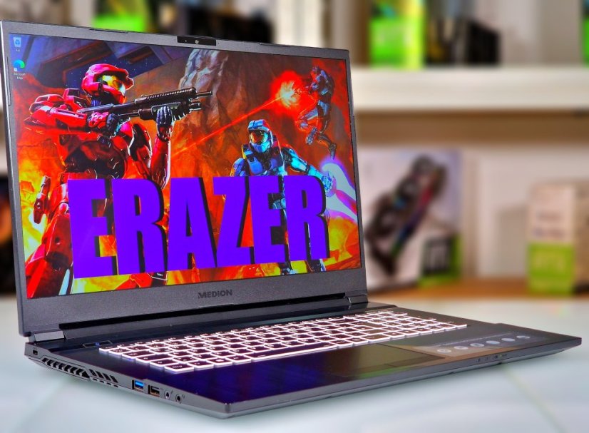 Gaming Laptop MEDION ERAZER Defender E10 • GARANTIE 12M • 17,3 FHD • Intel Core i5-10300H • 16GB • GTX 1650 • 512 SSD • WIN11
