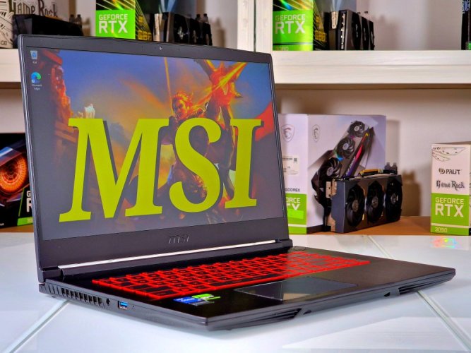 Laptop do gier MSI GF63 Thin – GWARANCJA 24M | 15,6" 144Hz | Intel Core i5-12450H | RTX 4050 6GB | 16GB | 512 SSD | WIN11