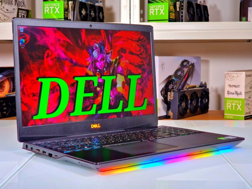 Gaming Laptop Dell G5 Gaming Refurbished - GARANTIE 12M | 15,6" 300Hz | Intel Core i7-10750H | RTX 2070 8GB | 16 GB | 1000 SSD | WIN11