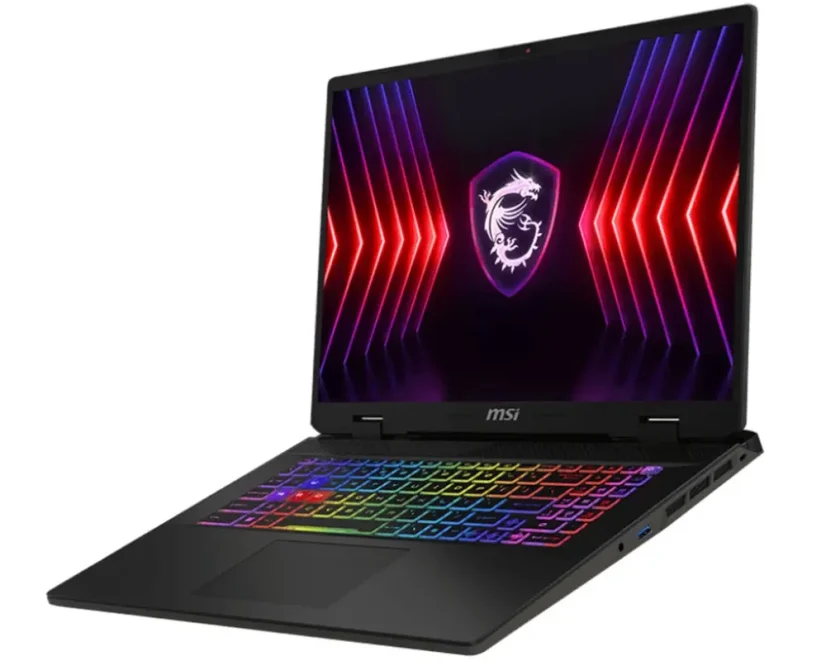 Gaming-Laptop MSI SWORD 17 HX B14VGKG • GARANTIE 24M • 17,3 QHD 240Hz • Intel Core i7-14700HX • RTX 4070 8GB • 32GB DDR5 • 1000 SSD • WIN11
