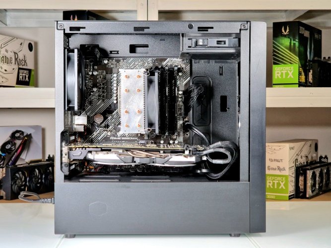 Herní PC sestava compraider LOW - ZÁRUKA 12M | AMD Ryzen 5 3600 | GTX 1080 8GB | 32GB | 500 SSD | WIN11
