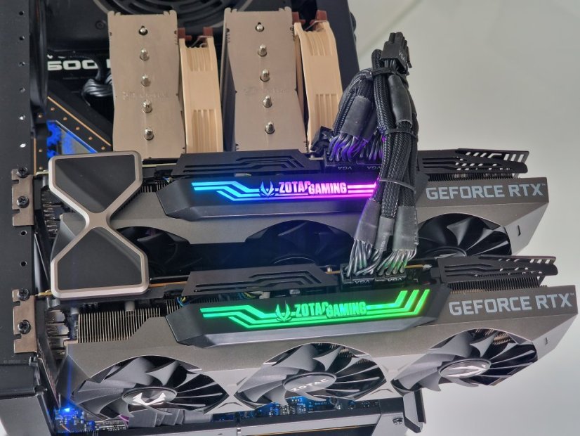 AI WORKSTATION DOUBLE 3090  • ZÁRUKA 12M • AMD Ryzen 9 9950X • 2x RTX 3090 24GB • 96 GB DDR5 • 2TB SSD • WIN11