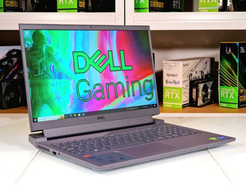 Herní notebook Dell Gaming G15 • ZÁRUKA 12M • 15,6 360Hz • Intel Core i7-11800H • RTX 3060 6GB • 32 GB • 1000 SSD • WIN11