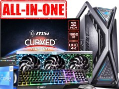 Herná PC zostava s monitorem RTX 4090 - ZÁRUKA 24M | Intel Core i9-13900KF | RTX 3090 24GB | 64 GB DDR5 | 2000 SSD | 4K LCD MSI | klávesnice+myš MSI