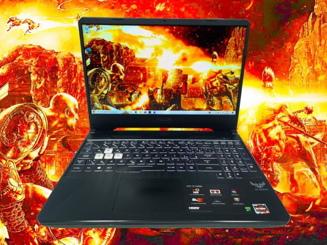 Herní notebook použitý ASUS TuF Gaming - ZÁRUKA 12M | AMD Ryzen 5 | GTX 1050 | 20 GB | 256 SSD + 1TB