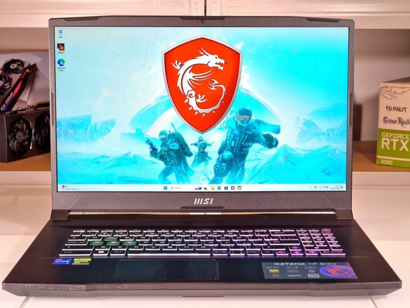 PC Portable Gamer MSI KATANA 17 B12V • GARANTIE 12M • 17,3 144 Hz • Intel Core i7-12650H • RTX 4060 8Go • 16Go DDR5 • 1000 SSD • WIN11
