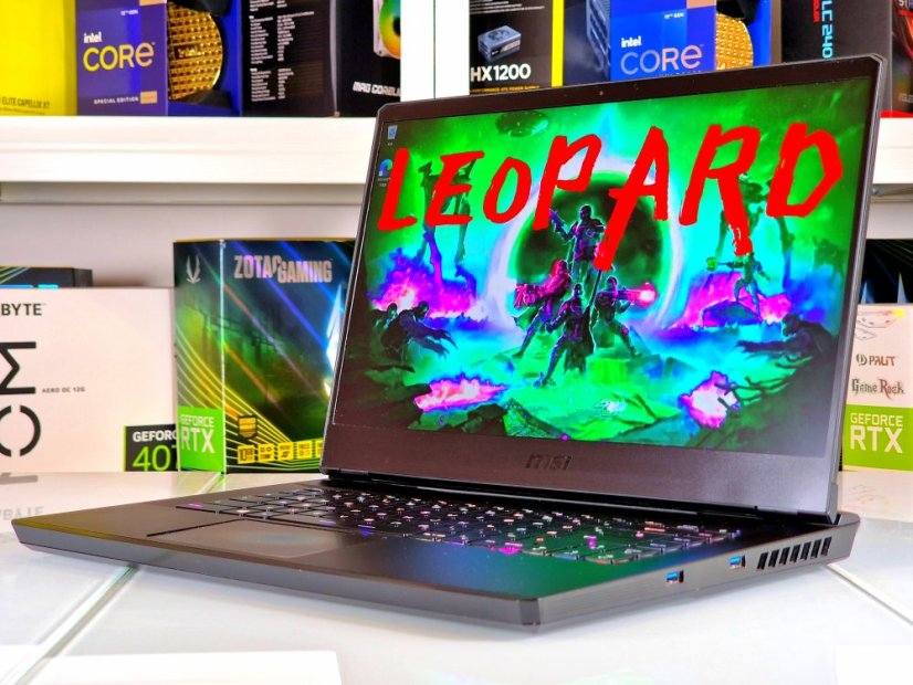 Gaming Laptop MSI GP66 Leopard • GARANTIE 12M • 15,6 144Hz • Intel Core i7-10750H • RTX 3070 8GB 140W • 16 GB • 512 SSD • WIN11