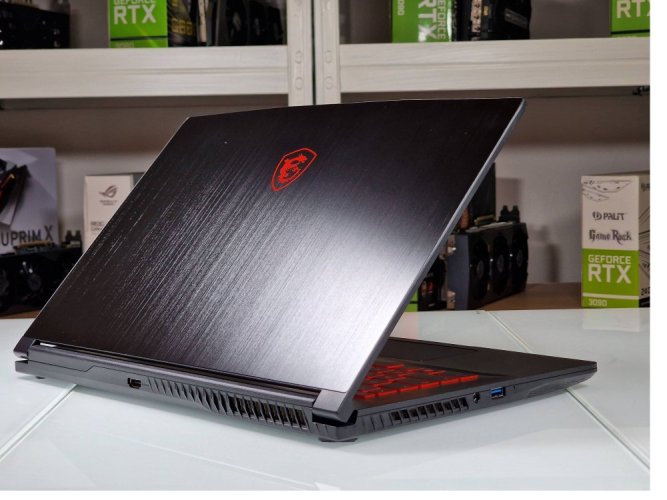 Laptop do gier MSI GF65 Thin – GWARANCJA 12M | 15,6" 144Hz | Intel Core i7-10750H | RTX 3060 6GB | 16GB | 512 SSD | WIN11