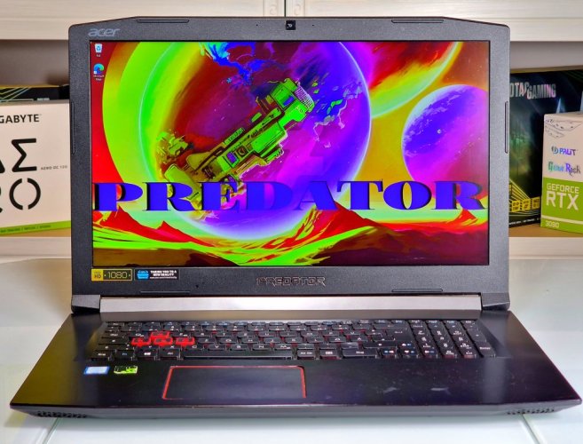 Herný notebook Acer Predator Helios 300 - ZÁRUKA 12M | 17,3" Full HD | Intel Core i5-8300H | GTX 1050 Ti | 12 GB | 128 SSD+1TB HDD | WIN11