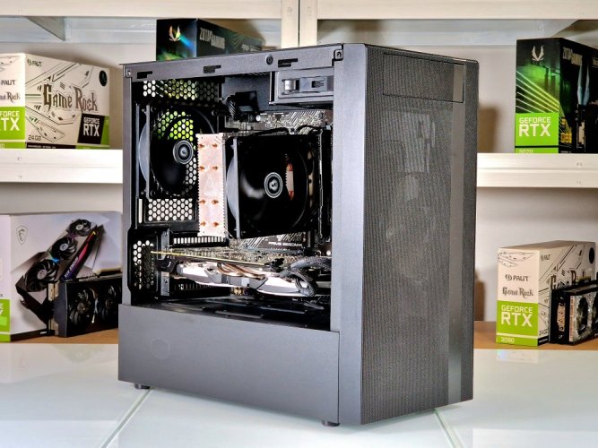 Herní PC sestava compraider LOW - ZÁRUKA 12M | AMD Ryzen 5 3600 | GTX 1080 8GB | 32GB | 500 SSD | WIN11