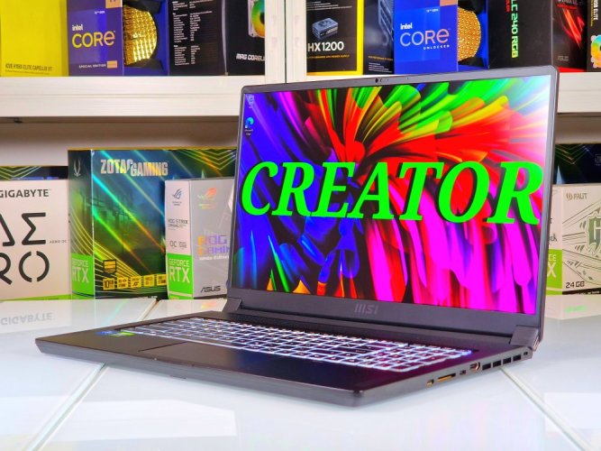 Gaming Laptop MSI Creator 17 - GARANTIE 24M | 17,3" 4K UHD 120Hz | Intel Core i7-11800H | RTX 3070 8GB | 32 GB | 1000 SSD | WIN11