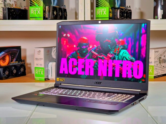 Herní notebook Acer Nitro 5 - ZÁRUKA 12M | 17,3" 144Hz  | AMD Ryzen 7 5800H | RTX 3060 | 16GB | 1000 SSD | WIN 11