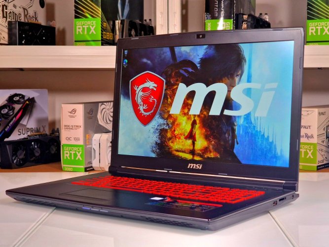 Herný notebook MSI GL72 - ZÁRUKA 12M | 17,3" FullHD | Intel Core i7-7700HQ | GTX 1060 6GB | 16 GB | 512SSD | WIN11