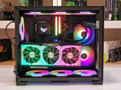 Herní PC compraider MINI RGB HIGH - ZÁRUKA 12M | Intel Core i7-12700+WATER COOLING | RTX 3090 24GB | 32GB | 1000 SSD | WIN11