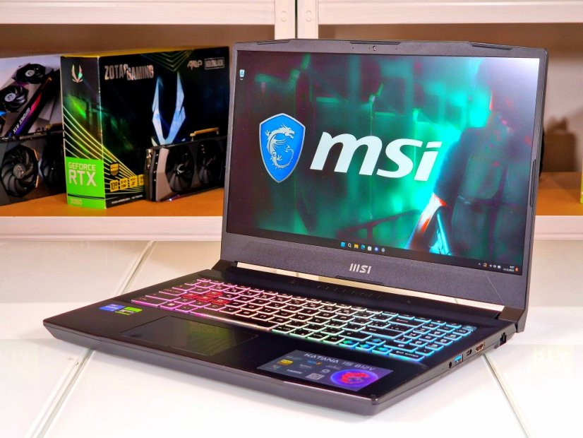 Gaming Laptop MSI KATANA 15 B13VGK Gebraucht - GARANTIE 24M | 15,6" 144 Hz | Intel Core i7-12650H | RTX 4070 8GB | 16GB DDR5 | 1000 SSD | WIN11