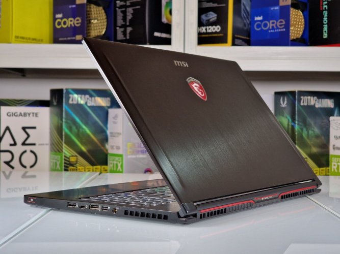 Laptop gamingowy MSI GS63 Stealth - GWARANCJA 12M | 15,6" FullHD| Intel Core i7-6700HQ | 16GB | GTX 1060 6GB | 256 SSD+2 TB HDD | WIN11