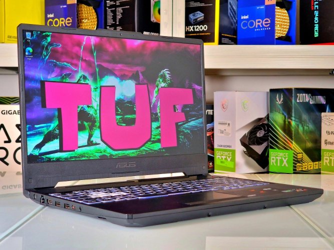 Laptop gamingowy ASUS TuF Gaming A15 - GWARANCJA 12M | 15,6" 144Hz | AMD RYZEN 7 5800H | RTX 3070 8GB | 16 GB | 512 SSD | WIN11