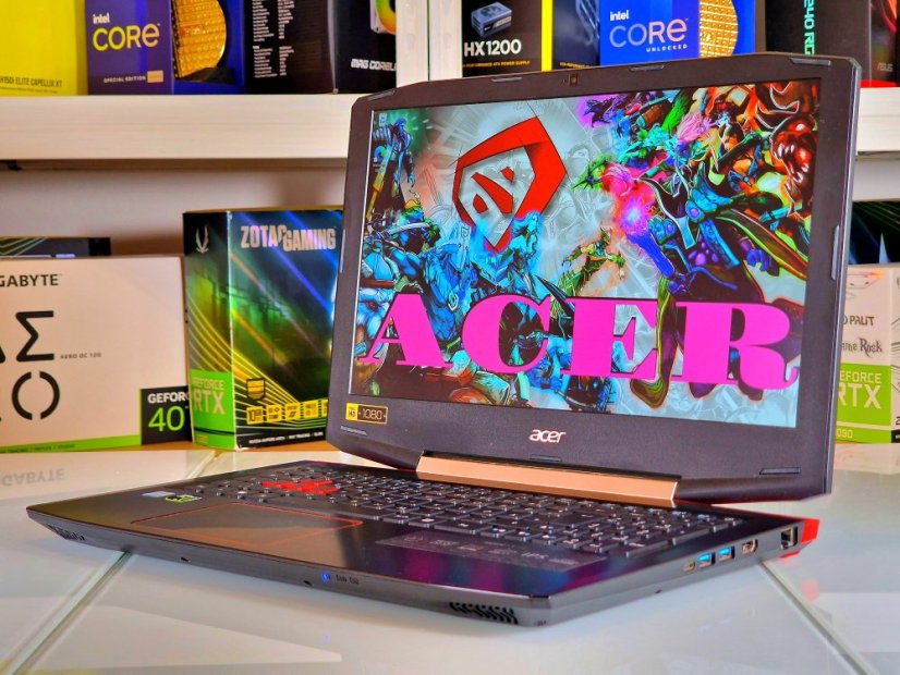 Herní notebook Acer Aspire VX • ZÁRUKA 12M • 15,6 FHD • Intel Core i5-7300HQ • GTX 1050 4GB • 12 GB • 128 SSD+1 TB HDD • WIN11