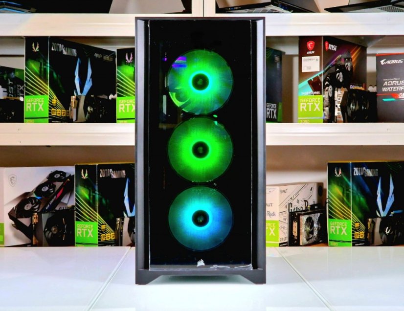 Herní PC compraider HIGH - ZÁRUKA 24M | Ryzen 9 5900X + WATER COOLING | RTX 3080 | 32 GB | 1 TB SSD | WIN11