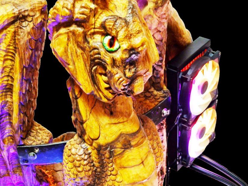 Gaming PC ART SET Dragon - GARANTIE 24M | Intel Core i7-12700 | RTX 3090 24 GB | 64 GB | 2000 SSD | Soundbar Dell