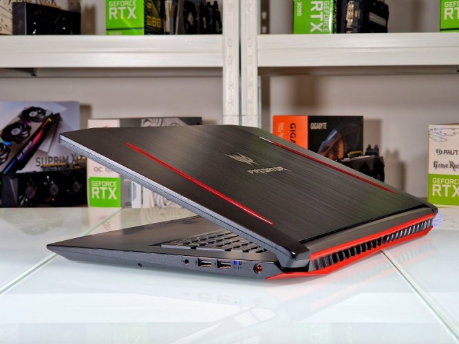 Lacný herný notebook Acer Predator Helios 300 - ZÁRUKA 12M | 17,3" 144Hz | Intel Core i7- 8750H | GTX 1060 6GB | 16 GB | 256 SSD+1TB HDD | WIN11