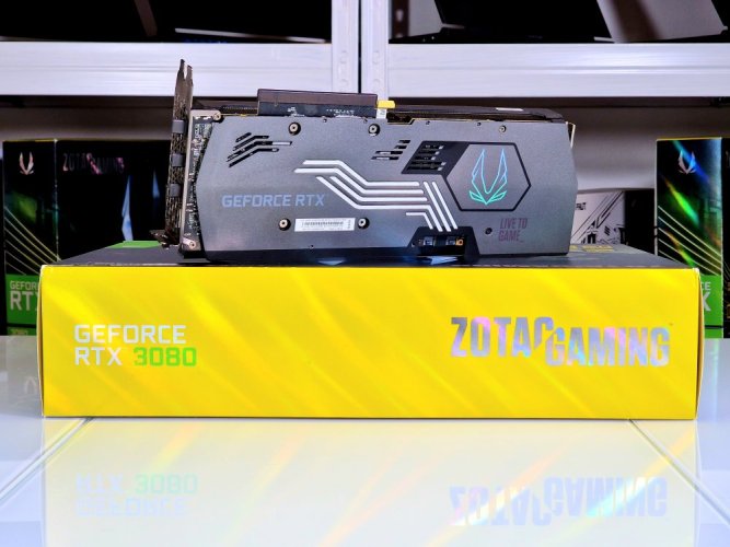 Grafikkarte gebraucht ZOTAC GAMING GeForce RTX 3080 AMP HOLOBLACK 10GB - GARANTIE 12M