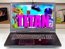 Gaming Laptop MSI TITAN GT75 EVR - GARANTIE 12M | 17,3" FullHD 120Hz | Intel Core i7-7700HQ | GTX 1070 8GB | 16 GB | 256 SSD + 1 TB HDD | WIN11