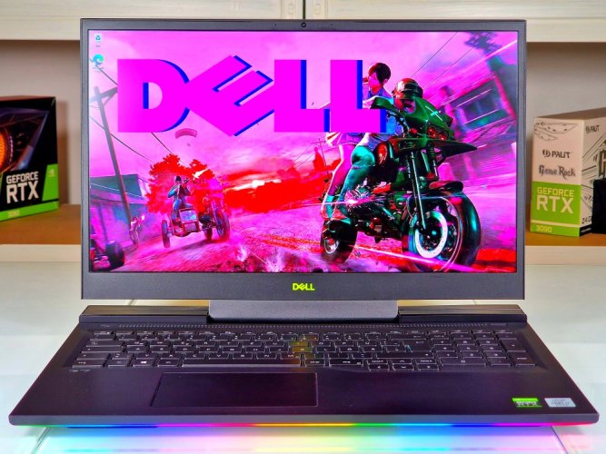 Tani laptop do gier Dell G7 17 7700 — GWARANCJA 12M | 17,3" FullHD 144 Hz | Intel Core i7-10750H | 16GB | RTX 2070 8 GB | 1000 SSD | WIN11