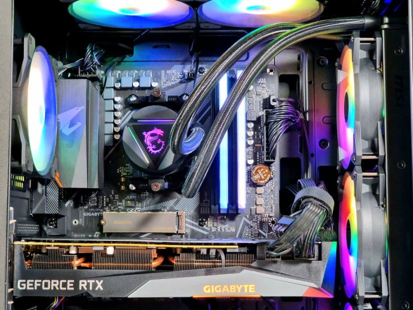 Gaming PC compraider CONFIG Gebraucht - GARANTIE 24M | AMD Ryzen 7 5700 + WATER COOLING | AMD Radeon RX 7900 16GB | 32 GB | 1000 SSD | WIN11