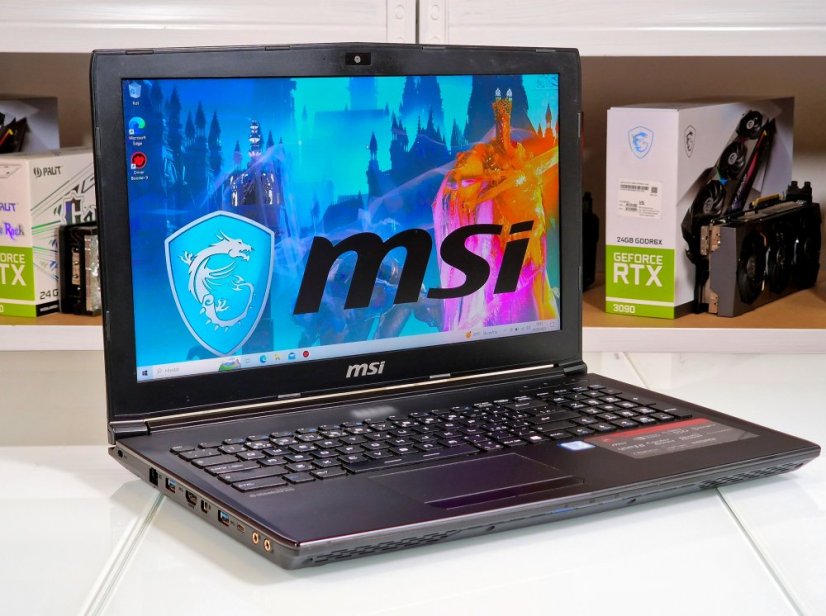 Herný notebook MSI GL62 - ZÁRUKA 12M | Intel Core i5-6300HQ | NVIDIA MX 940 | 16GB | 250 SSD
