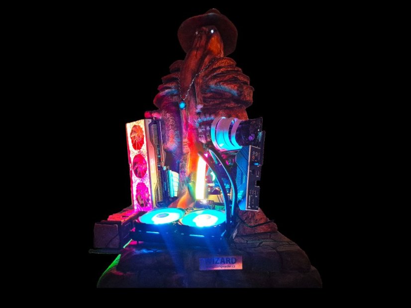 Gaming PC ART SET Wizard - GARANTIE 24M | Intel Core i7-12700 | RTX 3090 24 GB | 64 GB DDR5 | 2000 SSD | Razer Leviathan V2 X SoundBar