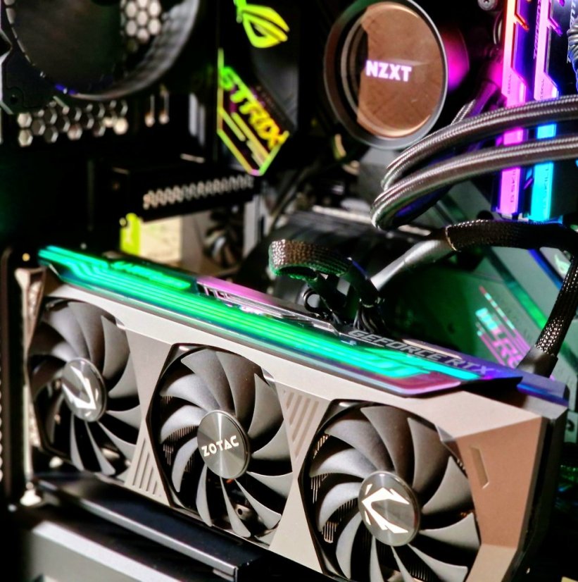 Grafikkarte ZOTAC GAMING GeForce RTX 3080 AMP HOLOBLACK 10GB Gebraucht - GARANTIE 12M