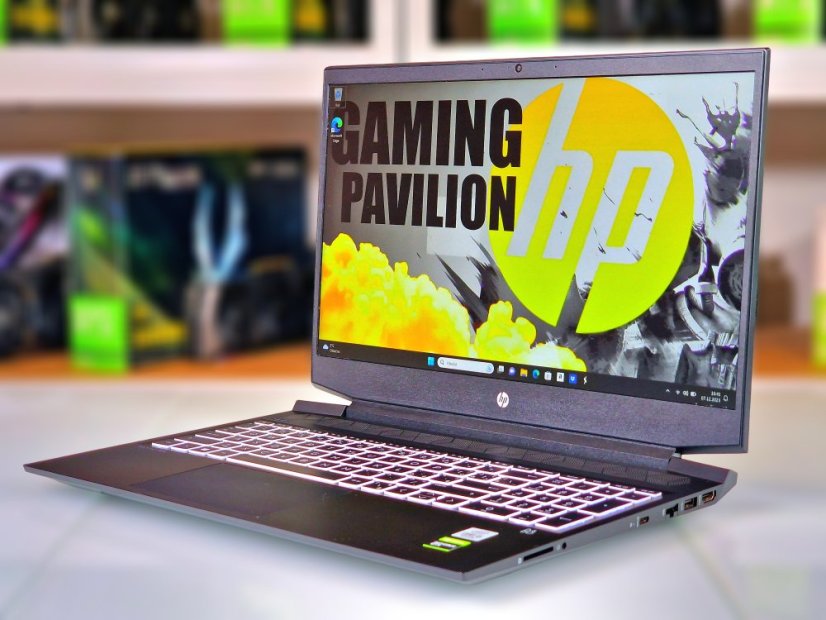Gaming Laptop HP Gaming 15 • GARANTIE 12M • 15,6 FullHD • Intel Core i5-10300H • GTX 1650 • 16GB • 512 SSD • WIN11