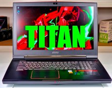 PC Portable Gamer MSI TITAN GT75 • GARANTIE 12M • 17,3 FHD 120Hz • Intel Core i7-7820HK • GTX 1070 8Go • 32 Go • 512 SSD • WIN10