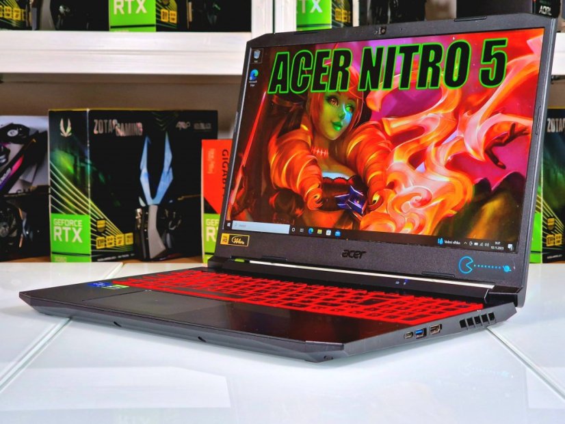 Herní notebook Acer Nitro 5 - ZÁRUKA 12M  | 15,6" 144 Hz | i5-11400H | GTX 1650 | 16GB | 512 SSD