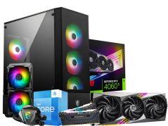 Herná PC zostava compraider RTX 4060Ti - ZÁRUKA 24M | Intel Core i5-13500 | RTX 4060Ti | 32 GB DDR5 | 2000 SSD