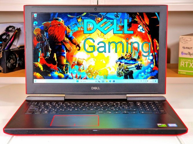 Herní notebook DELL G5 Gaming15 - ZÁRUKA 12M | 15,6" FullHD | Intel Core i7-8750H | GTX 1050Ti | 16 GB | 256 SSD + 1 TB | WIN11