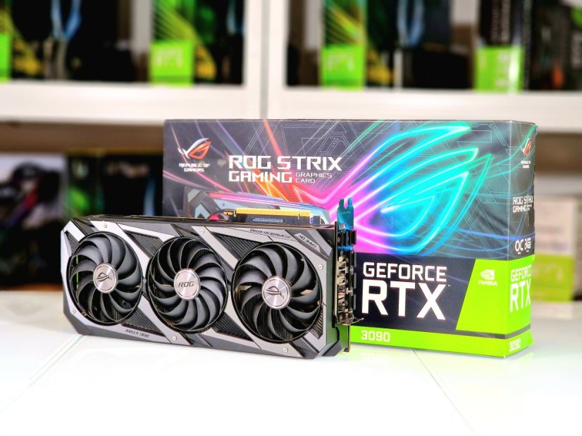 Grafikkarte ASUS ROG STRIX  GeForce RTX 3090 Gaming 24 GB Gebraucht - GARANTIE 12M