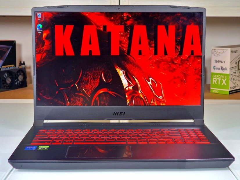 Gaming Laptop MSI Katana GF 66 Gebraucht - GARANTIE 12M | 15,6" 144Hz | Intel Core i7-11800H | 16 GB | RTX 3070 8 GB | 512 GB SSD | WIN11