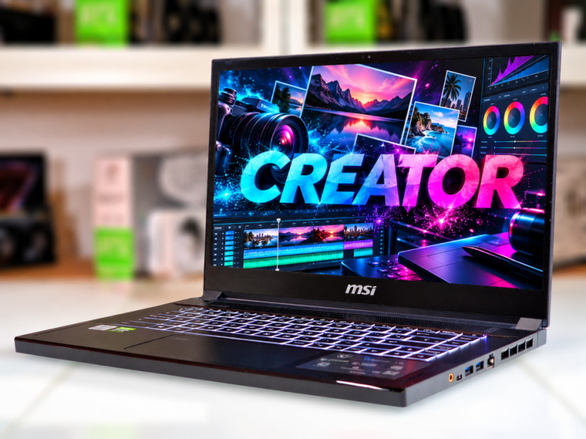 Gaming Laptop MSI Creator 15 • GARANTIE 12M • 15,6 4K UHD • Intel Core i7-10875H • RTX 2080 8GB • 32GB • 1000 SSD • WIN11