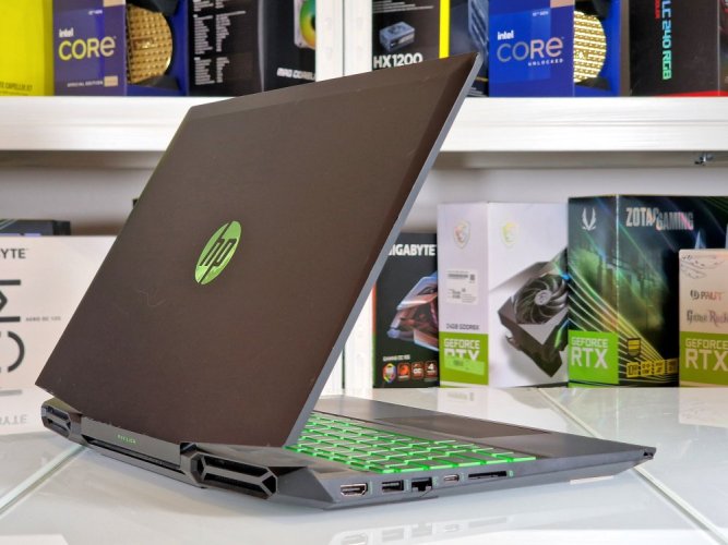 Laptop gamingowy HP Pavilion Gaming 15 - GWARANCJA 12M | 15,6" 144Hz | Intel Core i7-9750H | GTX 1660Ti 6GB | 16 GB | 256 SSD + 256 SSD | WIN11