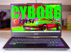 Gaming Laptop MSI Cyborg 15 A13V • GARANTIE 12M • 15,6 144 Hz • Intel Core i5-13420H • RTX 4050 6GB • 16GB DDR5 • 512 SSD • WIN11