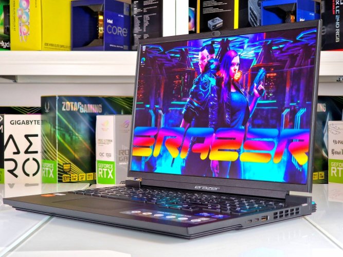 Gaming Laptop MEDION ERAZER Major X10 - GARANTIE 12M | 16" WQXGA 165Hz | Intel Core i7-12700H | 16GB DDR5 | Intel Arc A730M 12GB | 1TB SSD | WIN11