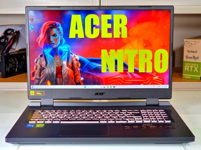 Gaming Laptop Acer Nitro 5 - GARANTIE 12M | 15,6" 144Hz | i5-12450H | RTX 4060 8GB | 16 GB DDR5 | 1000 SSD | WIN11