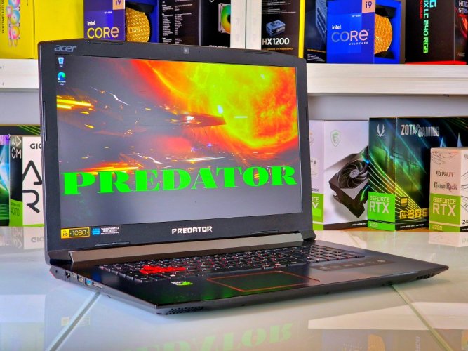 Herný notebook Acer Predator Helios 300 - ZÁRUKA 12M | 17,3" Full HD | Intel Core i5-8300H | GTX 1050 Ti | 16 GB | 128 SSD+1TB HDD | WIN11