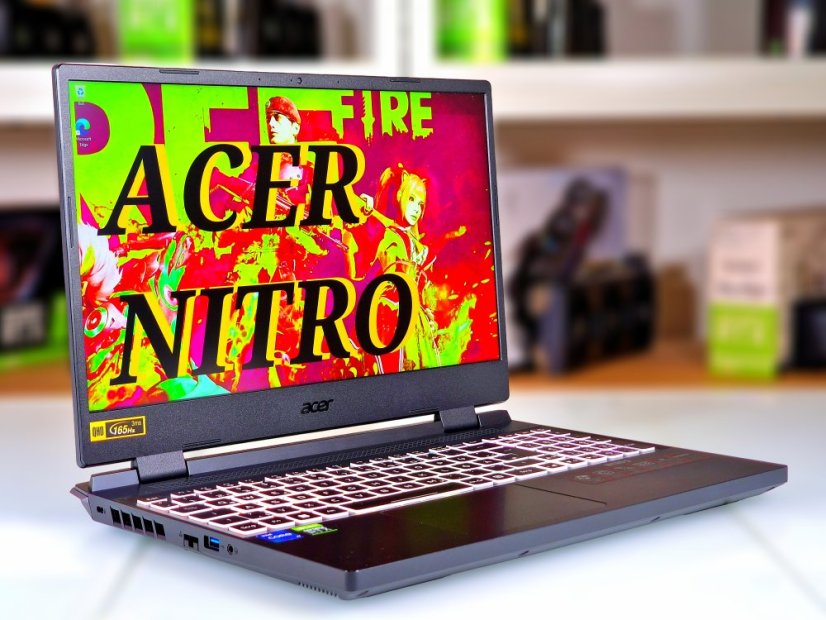 Herný notebook Acer Nitro 5 • ZÁRUKA 12M • 15,6 QHD 165Hz • i7-12700H • RTX 4060 8GB • 16GB DDR5 • 512 SSD • WIN11