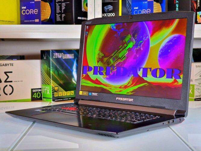 Herný notebook Acer Predator Helios 300 - ZÁRUKA 12M | 17,3" Full HD | Intel Core i5-8300H | GTX 1050 Ti | 12 GB | 128 SSD+1TB HDD | WIN11