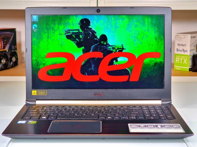Herní notebook Acer Aspire 7 - ZÁRUKA 12M | 15,6" Full HD | Intel Core i7-7700HQ | GTX 1050 | 12 GB | 512 SSD | WIN11